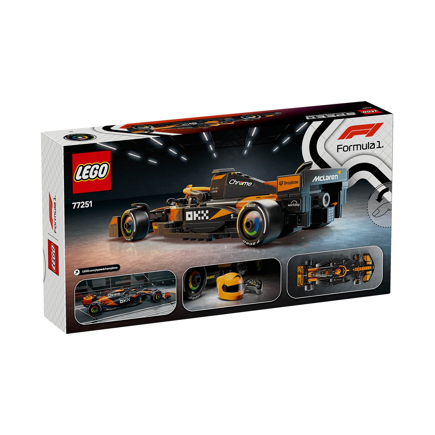 McLaren F1 2024 1:25 Lego Car Model - McLaren F1 - Fueler™ - 77251 - fueler.store - Car Model