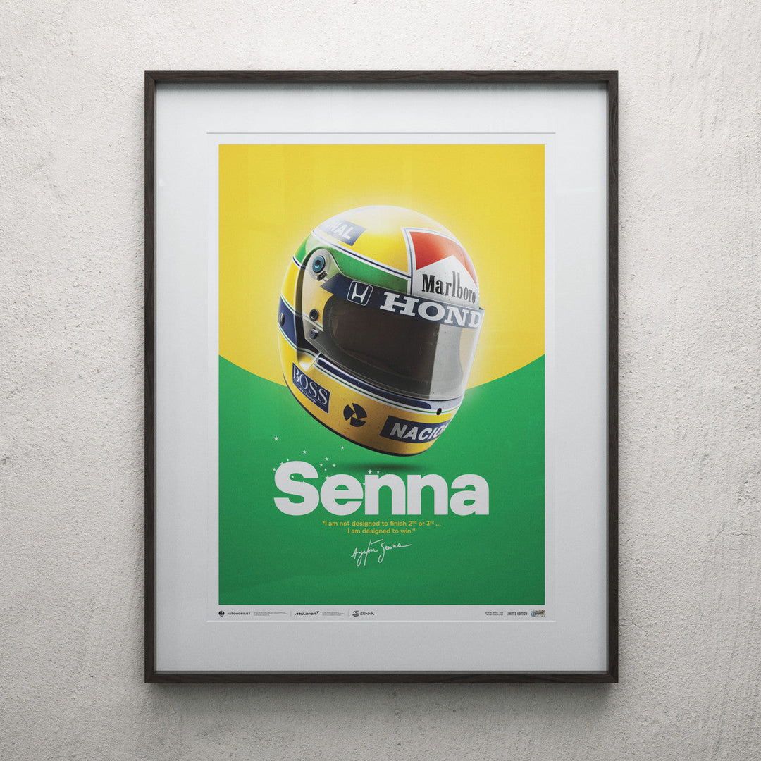 McLaren MP4/4 - Ayrton Senna - Helmet - 35th Anniversary - 1988 | Edition of 200 - McLaren F1 - Fueler™ 