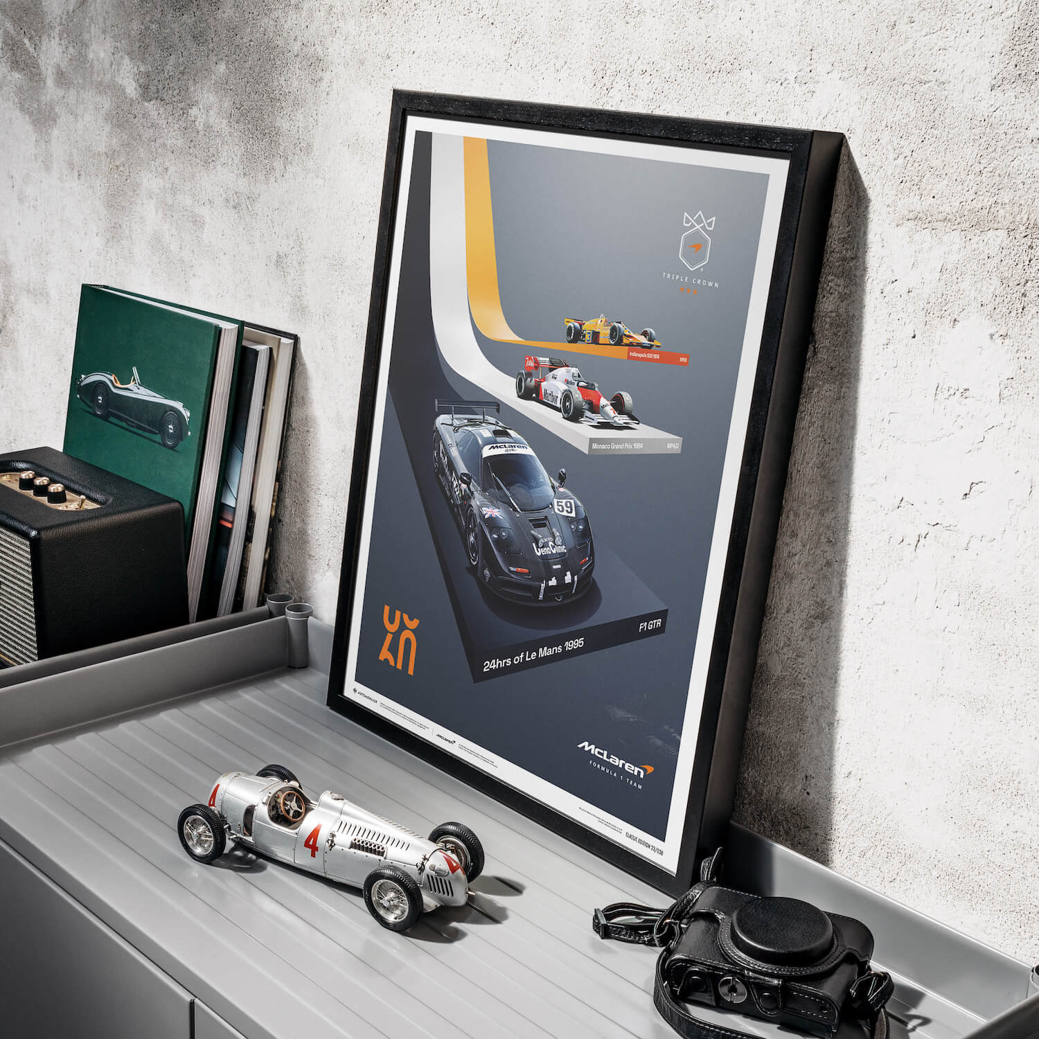 McLaren Racing - The Triple Crown - 60th Anniversary - McLaren F1 - Fueler store