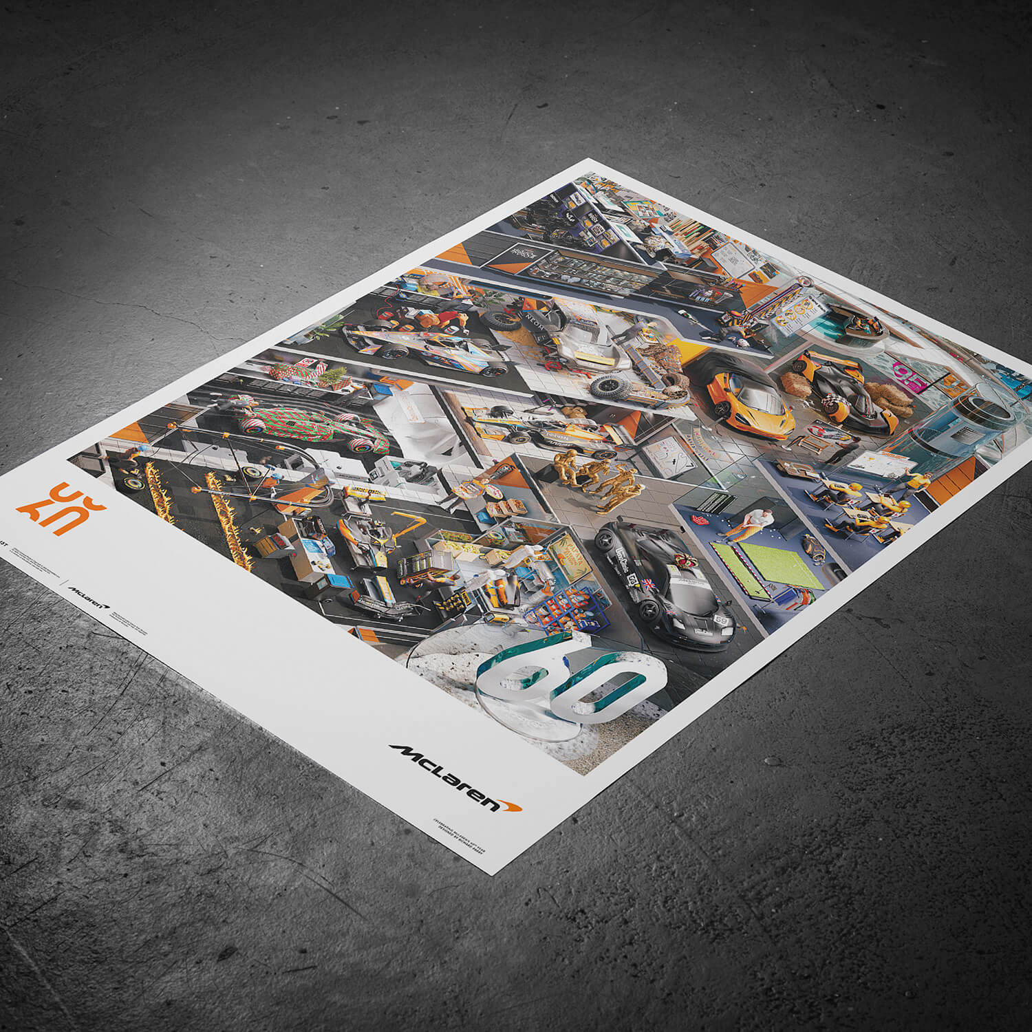 Season's Greetings - 60th Anniversary - 2023 | Large - McLaren F1 - Fueler™ 