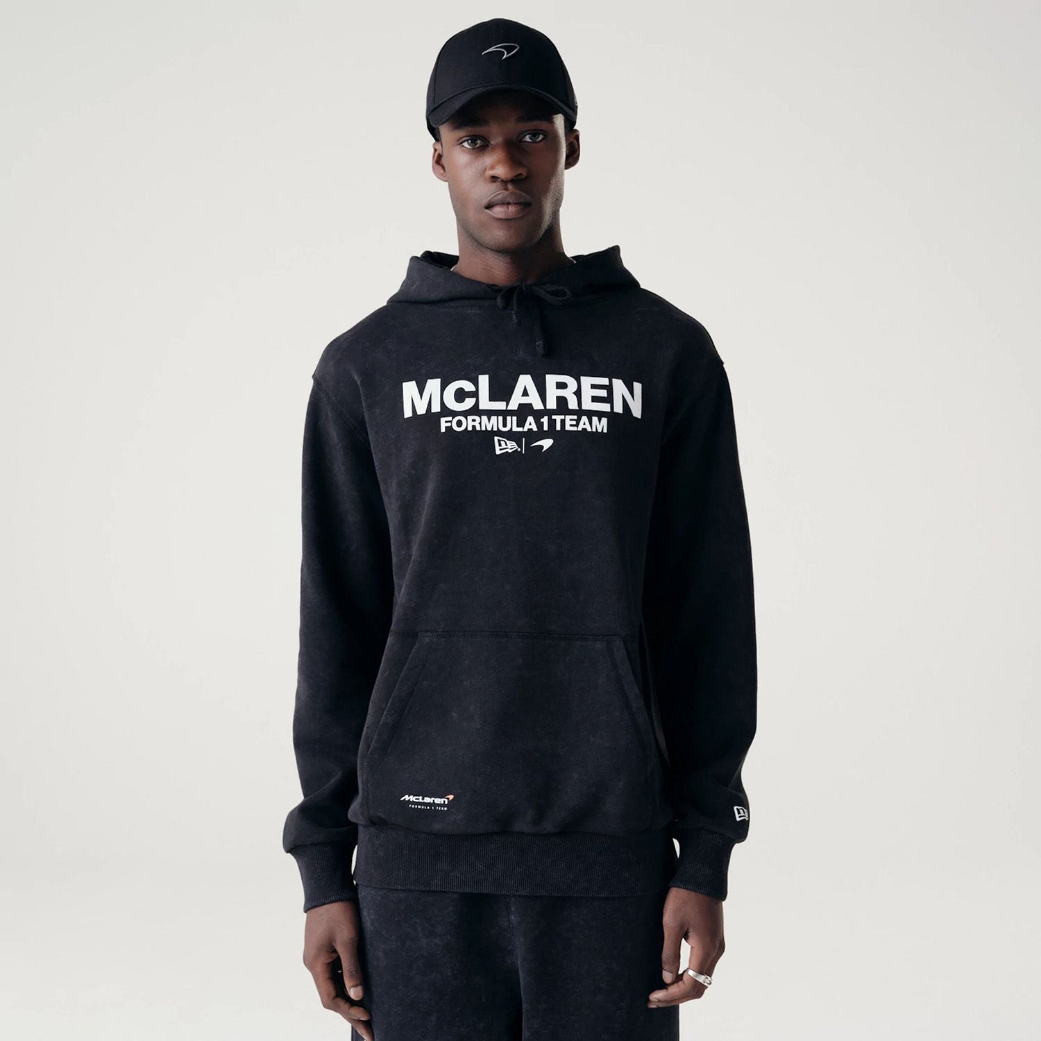 Washed Oversized Hoody - McLaren F1 - Fueler™ - 60653421-S - fueler.store - Hoody