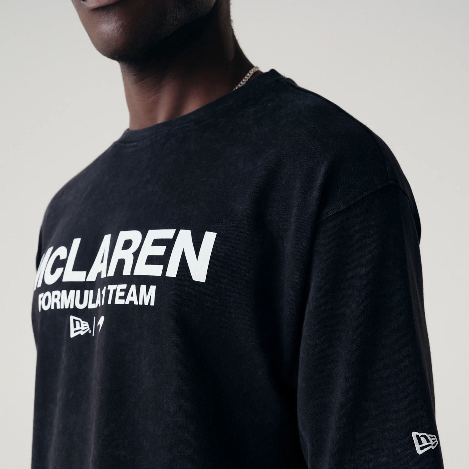 Washed Oversized T-Shirt - McLaren F1 - Fueler™ - 60653406-S - fueler.store - T-Shirt