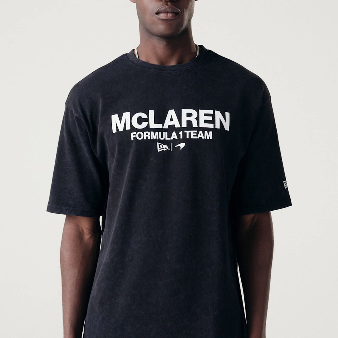 Washed Oversized T-Shirt - McLaren F1 - Fueler™ - 60653406-S - fueler.store - T-Shirt