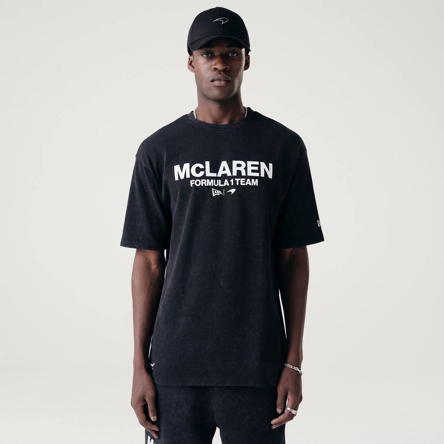 Washed Oversized T-Shirt - McLaren F1 - Fueler™ - 60653406-S - fueler.store - T-Shirt