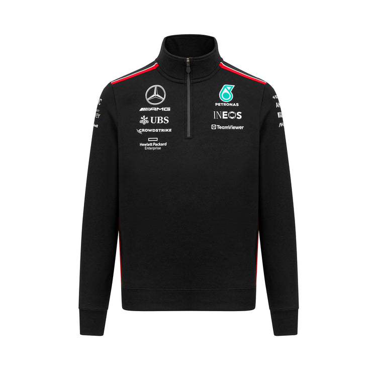 2023 Team 1/4 Zip Sweatshirt - Mercedes-AMG Petronas - Fueler store