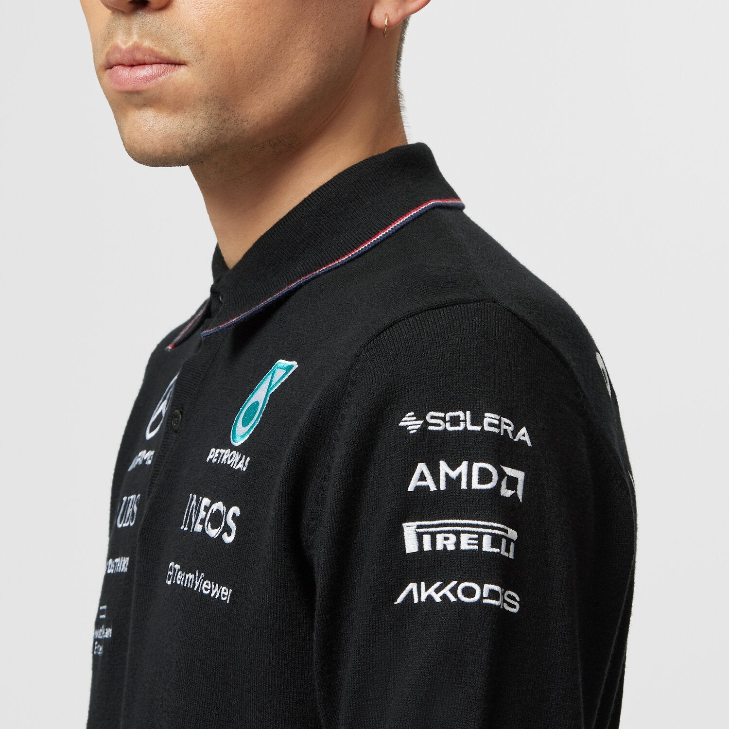 2023 Team Longsleeve Polo - Mercedes-AMG Petronas - Fueler store