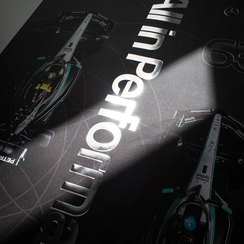 2024 British Grand Prix | Collector’s Edition | Large - Mercedes-AMG Petronas - Fueler™ - PROD01004981 - fueler.store - Poster