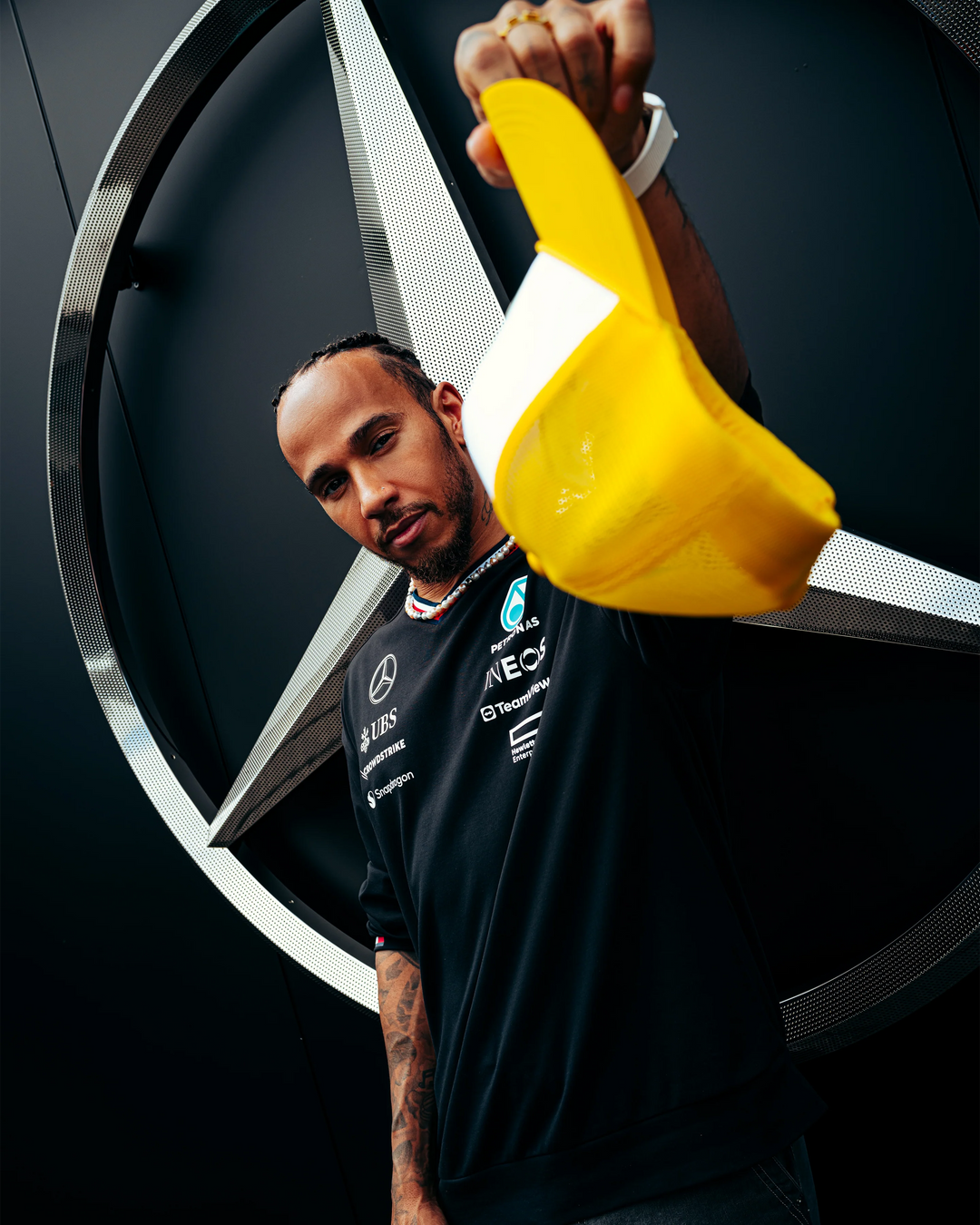 Mercedes-AMG Petronas - 2024 Lewis Hamilton Silverstone GP Special Edition Cap - Cap - Fueler™ 