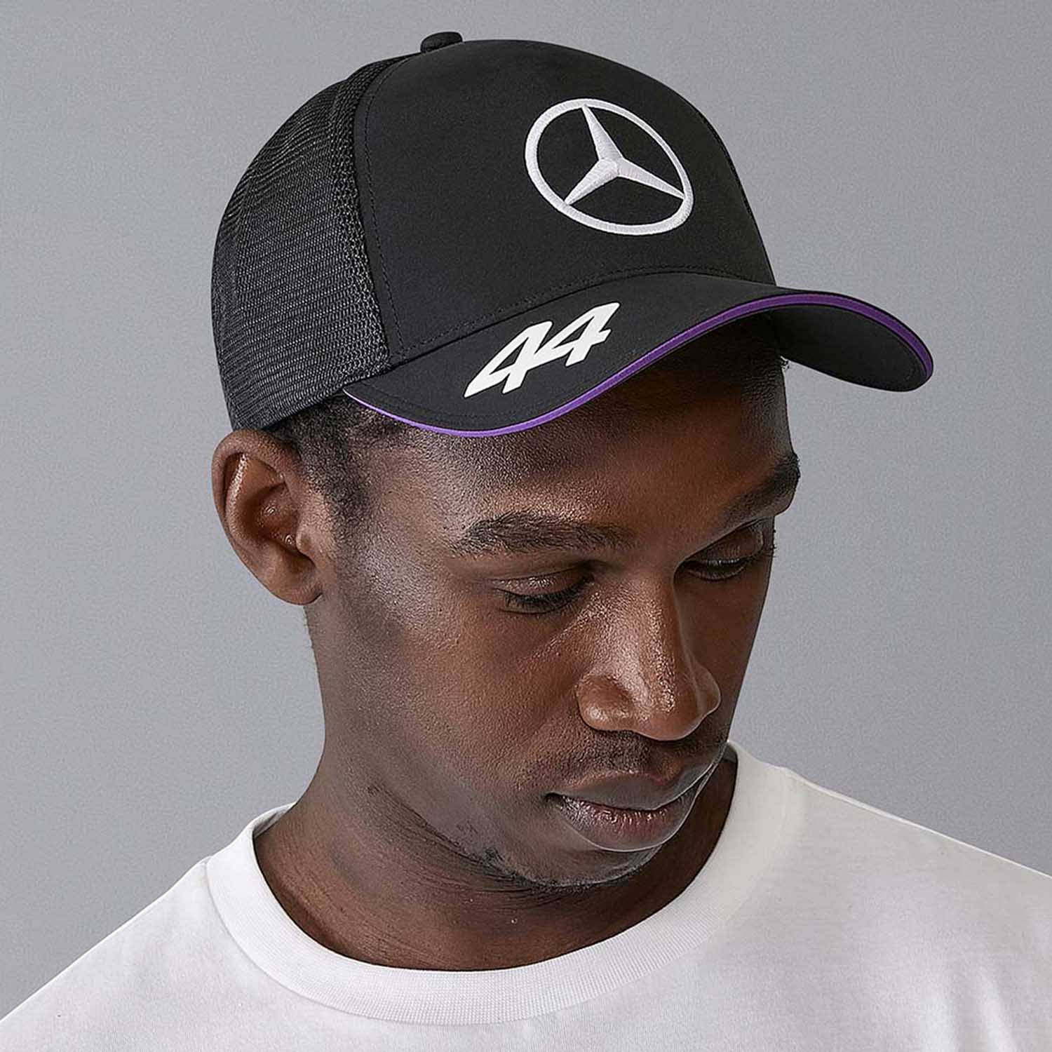 2024 Lewis Hamilton Trucker Cap - Mercedes-AMG Petronas - Fueler™ - 701227945002000 - fueler.store - Cap