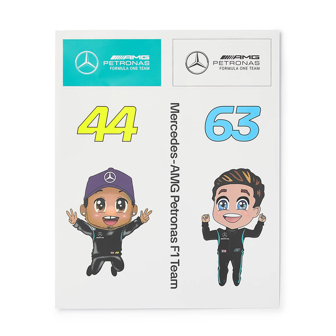 2024 Stickers - Mercedes-AMG Petronas - Fueler™ - 701227067001000 - fueler.store - Accessories & Gifts