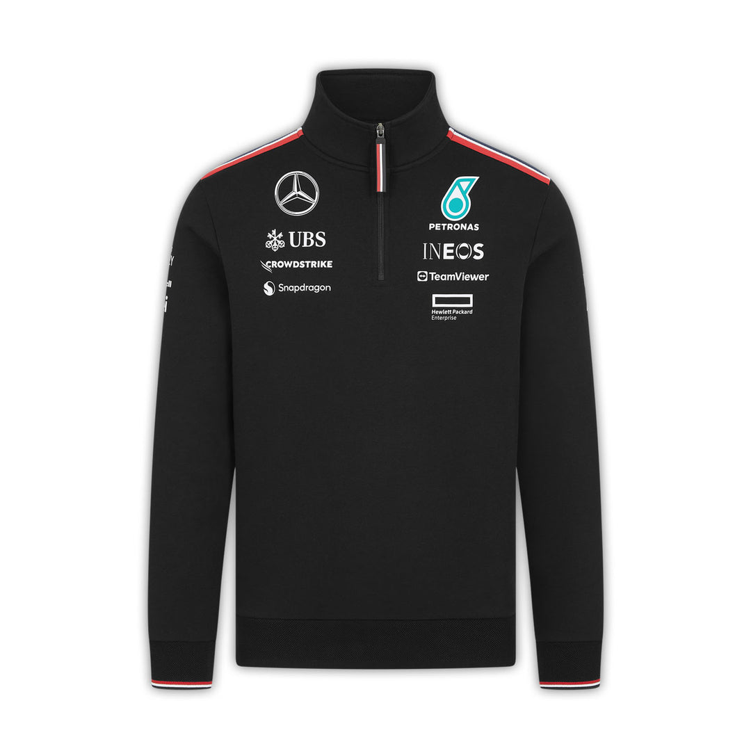 2024 Team Quarter Zip Midlayer - Mercedes-AMG Petronas - Fueler™ - 701227956001220 - fueler.store - Hoody