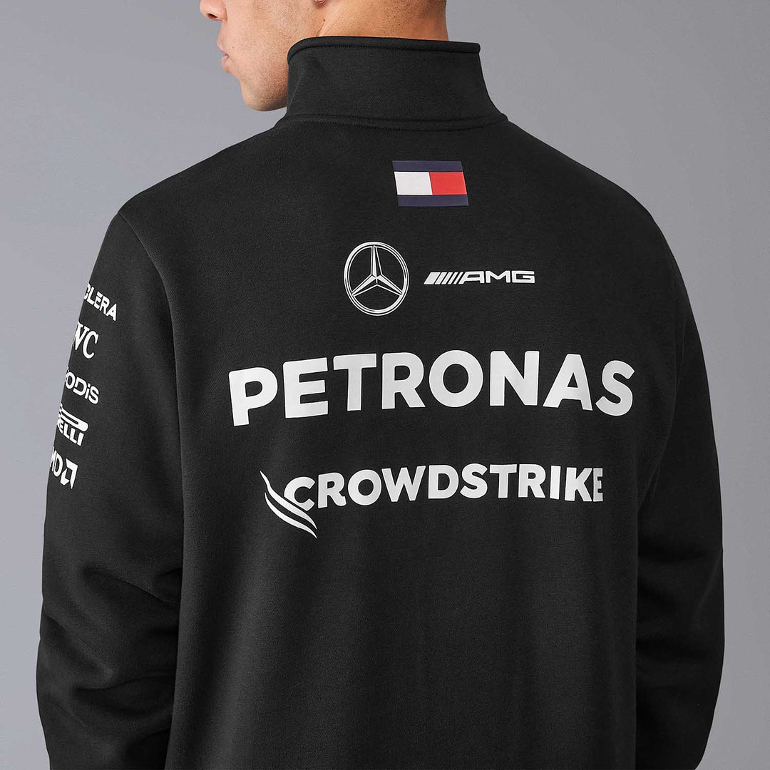 2024 Team Quarter Zip Midlayer - Mercedes-AMG Petronas - Fueler™ - 701227956001220 - fueler.store - Hoody