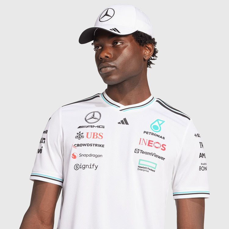 2025 Authentic Driver T-Shirt - Mercedes-AMG Petronas - Fueler™ - JX5795-XS - fueler.store - T-Shirt