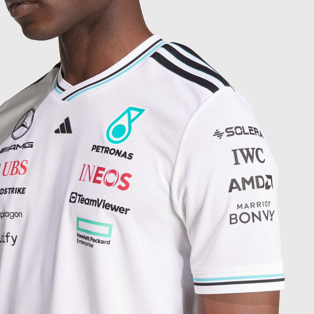 2025 Authentic Driver T-Shirt - Mercedes-AMG Petronas - Fueler™ - JX5795-XS - fueler.store - T-Shirt