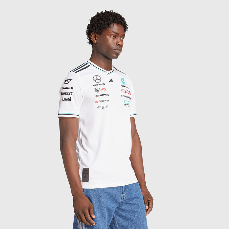 2025 Authentic Driver T-Shirt - Mercedes-AMG Petronas - Fueler™ - JX5795-XS - fueler.store - T-Shirt