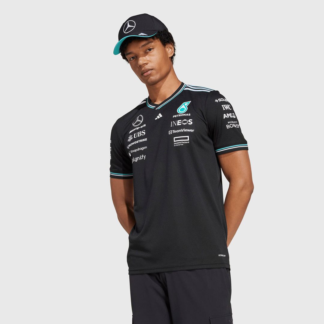 2025 Authentic Driver T-Shirt - Mercedes-AMG Petronas - Fueler™ - JY2607-XS - fueler.store - T-Shirt