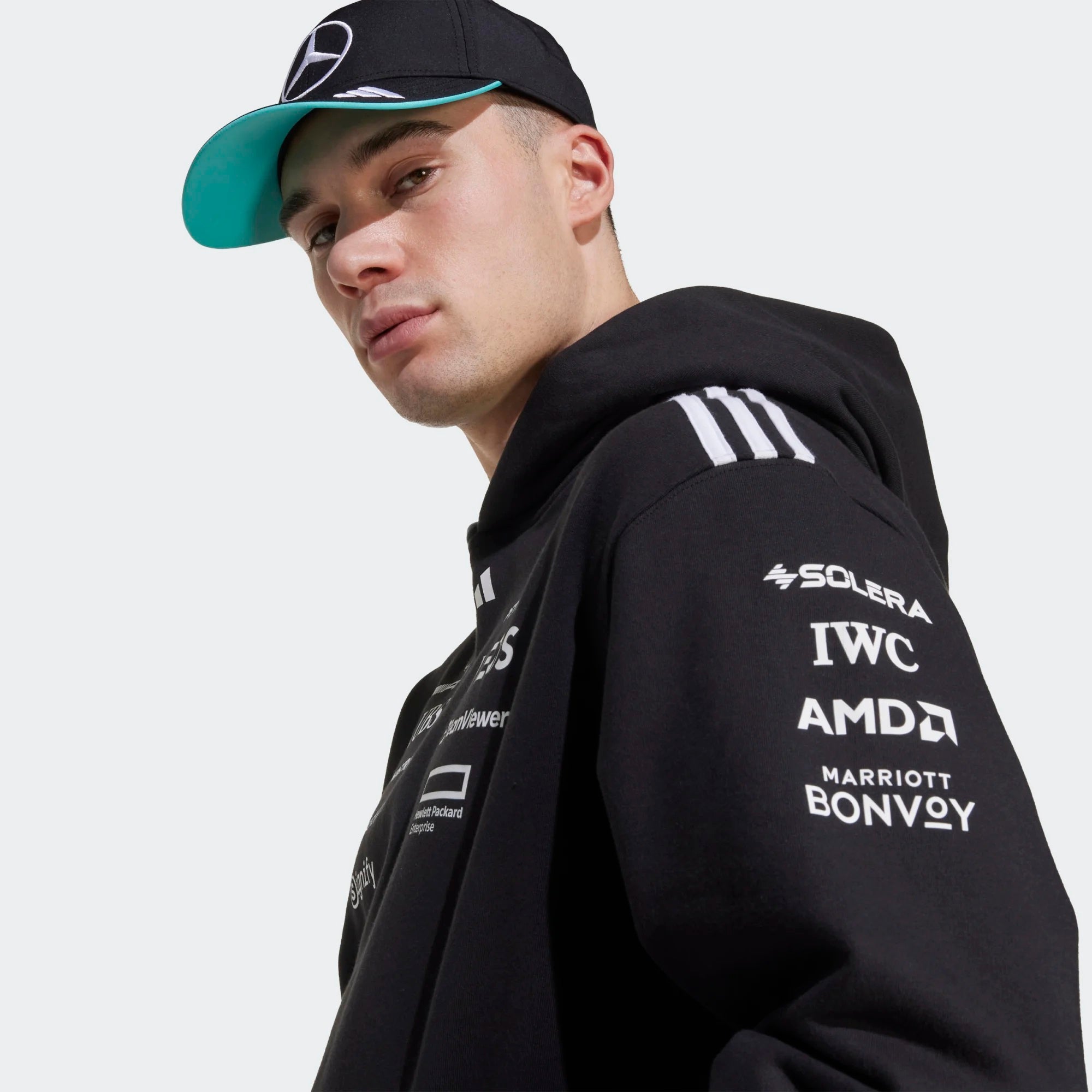 2025 Team Hoody - Mercedes-AMG Petronas - Fueler™ - JW5385-S - fueler.store - Hoody