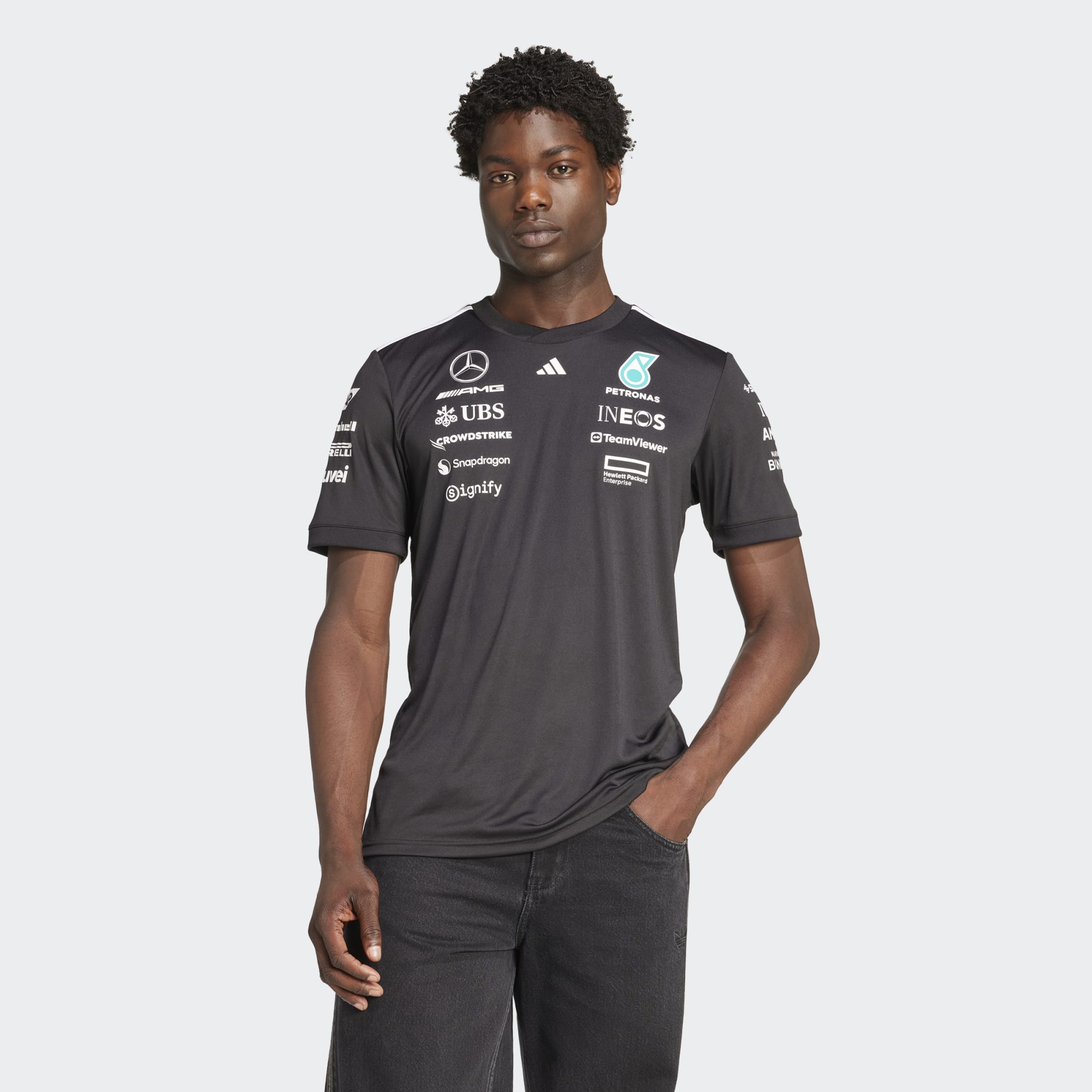 2025 Team T-Shirt - Mercedes-AMG Petronas - Fueler™ - JW5361-XS - fueler.store - T-Shirt