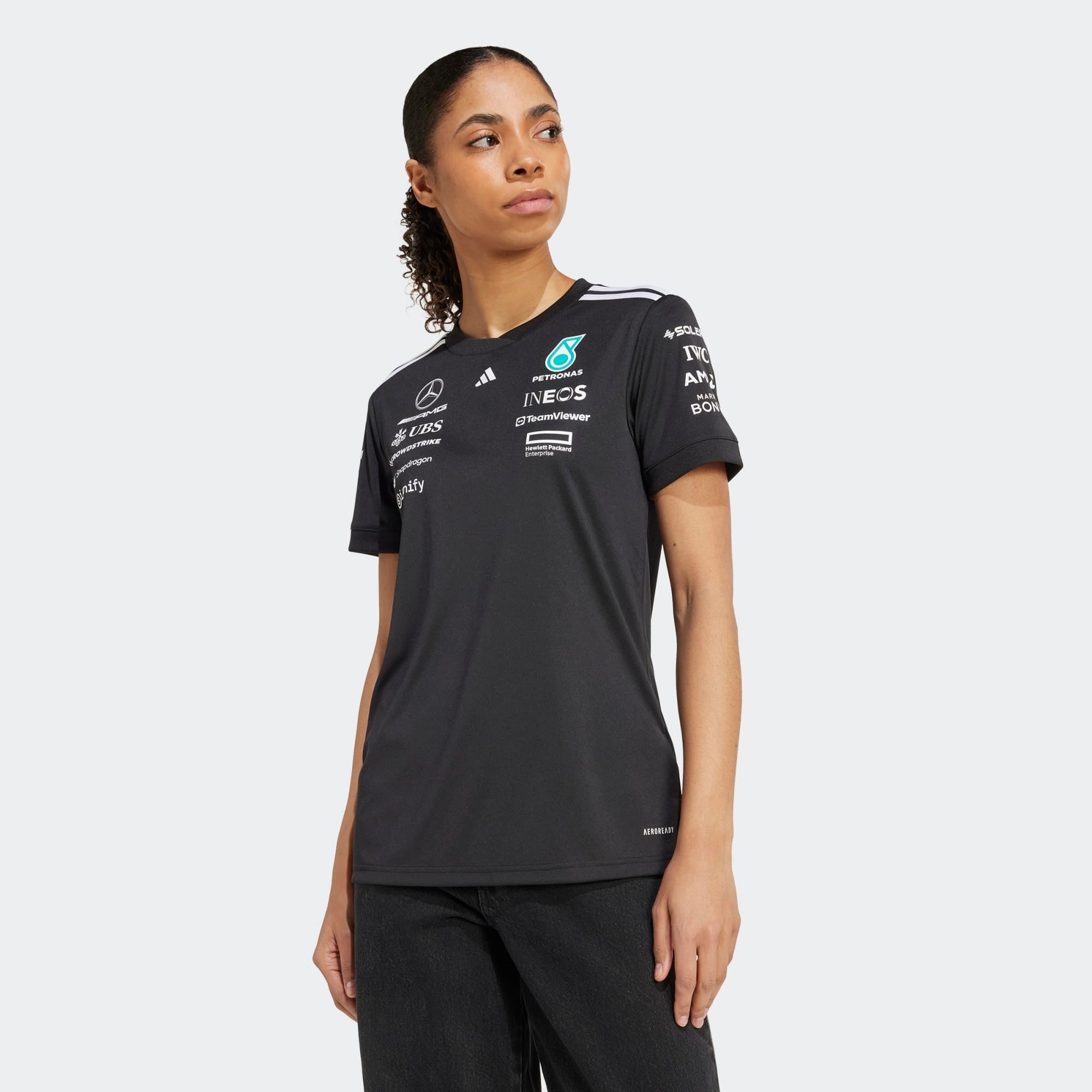 2025 Women Team T-Shirt - Mercedes-AMG Petronas - Fueler™ - JW5362-XXS - fueler.store - T-Shirt