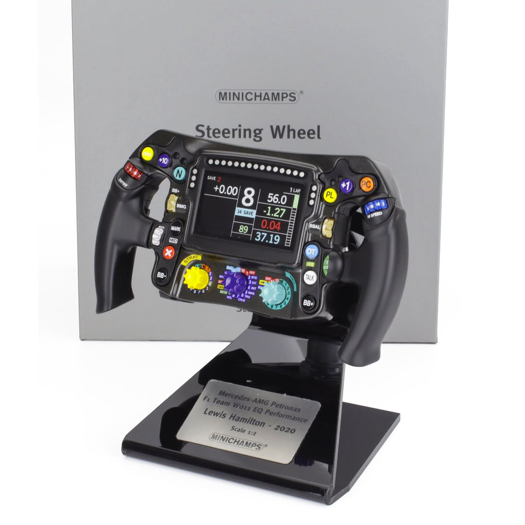Mercedes-AMG Petronas - #44 Hamilton W11 World Champion 2020 1:2 Steering Wheel Model - Collectibles - Fueler™ 