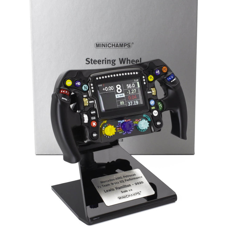 Mercedes-AMG Petronas - #44 Hamilton W11 World Champion 2020 1:2 Steering Wheel Model - Collectibles - Fueler™ 