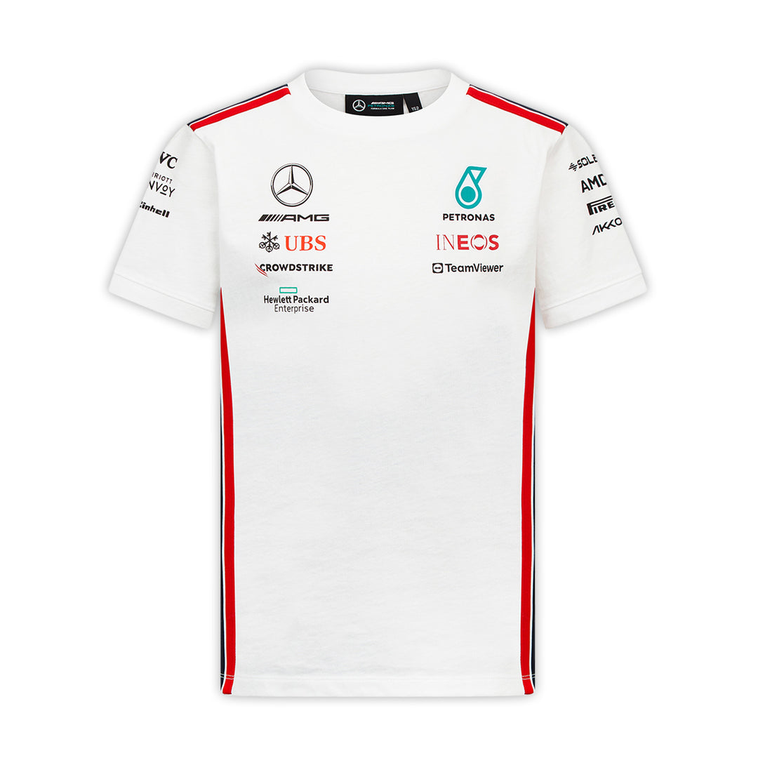 Kids Team T-Shirt - Mercedes-AMG Petronas - Fueler™ - 701223419002092 - fueler.store - T-Shirt