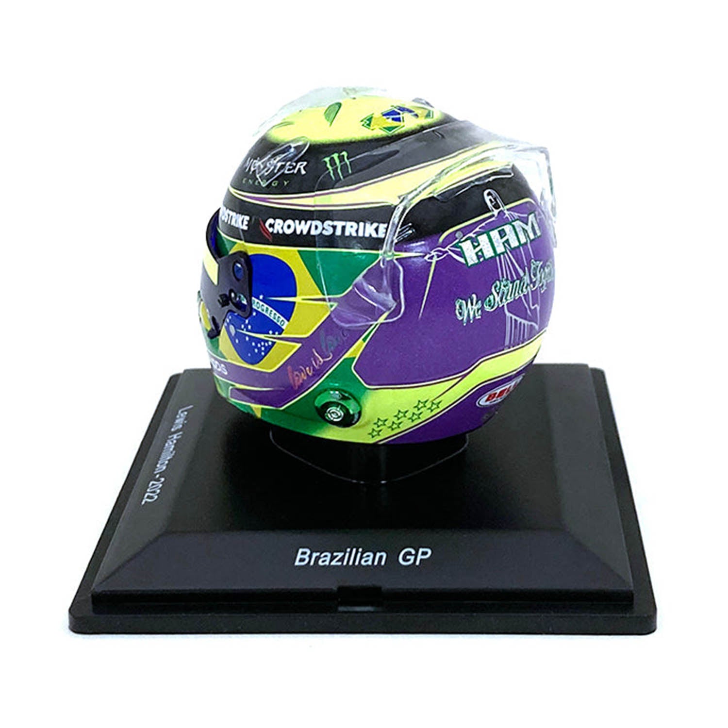 Lewis Hamilton #44 Brazilian GP Special Edition 2022 1:5 Helmet - Mercedes-AMG Petronas - Fueler store