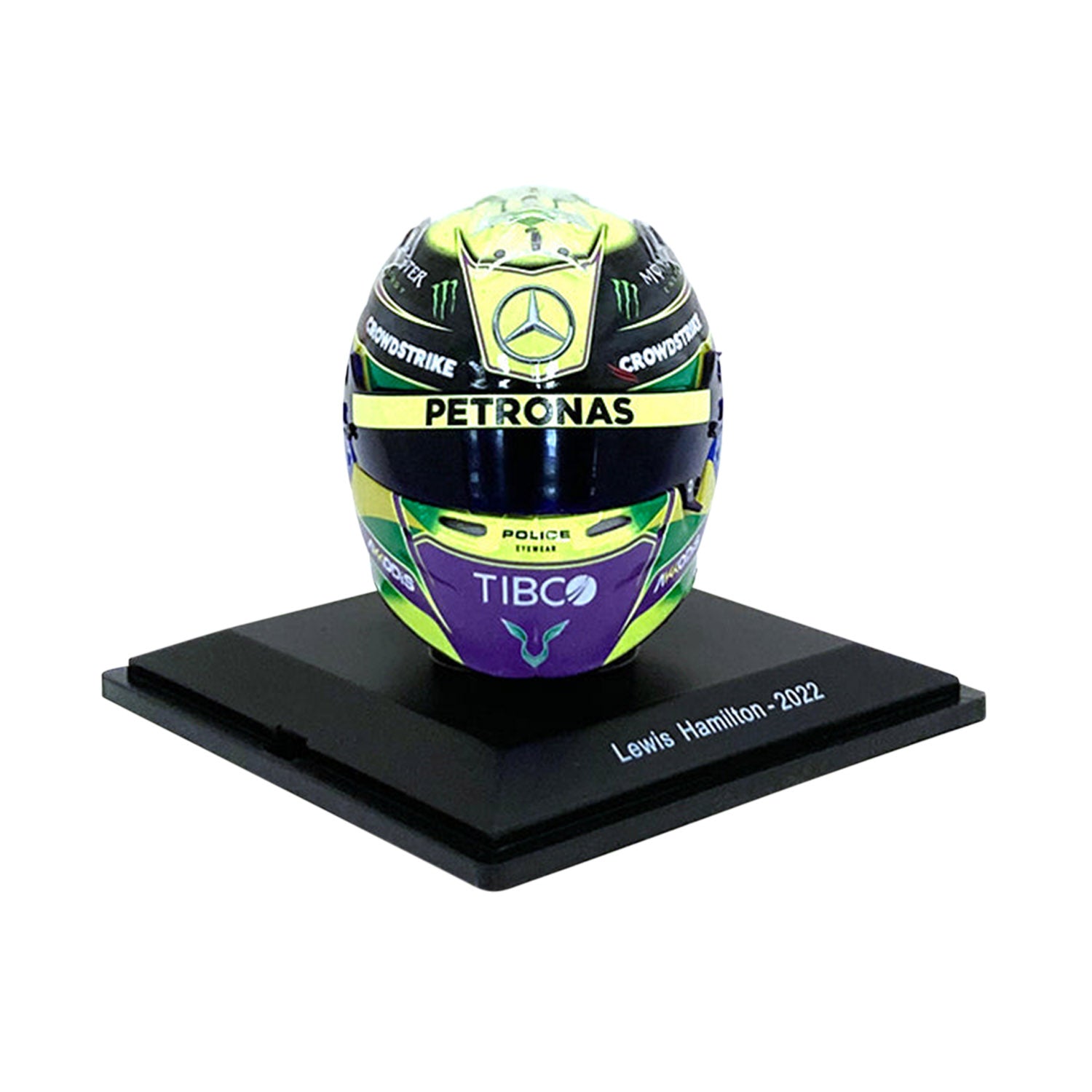 Lewis Hamilton #44 Brazilian GP Special Edition 2022 1:5 Helmet - Mercedes-AMG Petronas - Fueler store