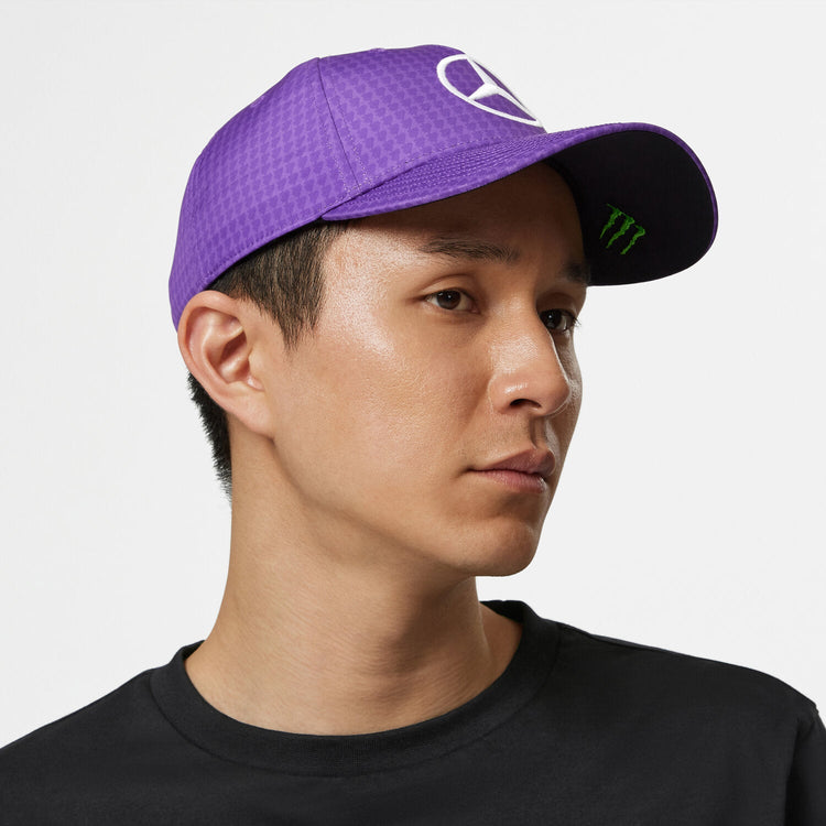 Lewis Hamilton Cap - Purple - Mercedes-AMG Petronas - Fueler™ - 701223402003000 - fueler.store - Cap