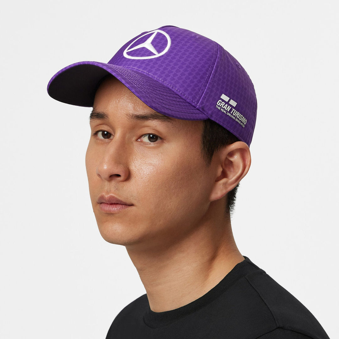Lewis Hamilton Cap - Purple - Mercedes-AMG Petronas - Fueler™ - 701223402003000 - fueler.store - Cap