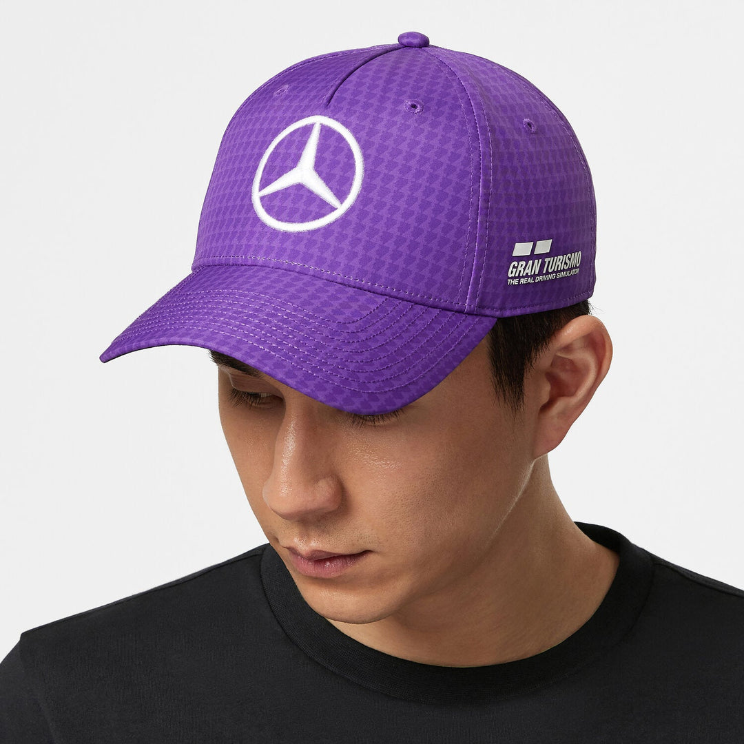 Lewis Hamilton Cap - Purple - Mercedes-AMG Petronas - Fueler™ - 701223402003000 - fueler.store - Cap