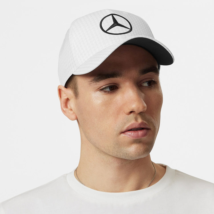 Lewis Hamilton Cap - White - Mercedes-AMG Petronas - Fueler™ 