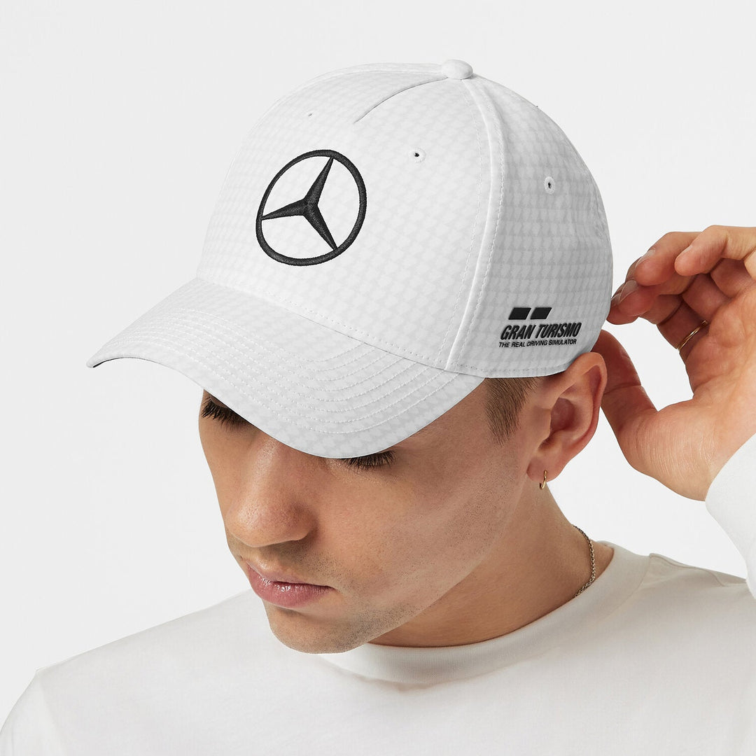 Lewis Hamilton Cap - White - Mercedes-AMG Petronas - Fueler™ 