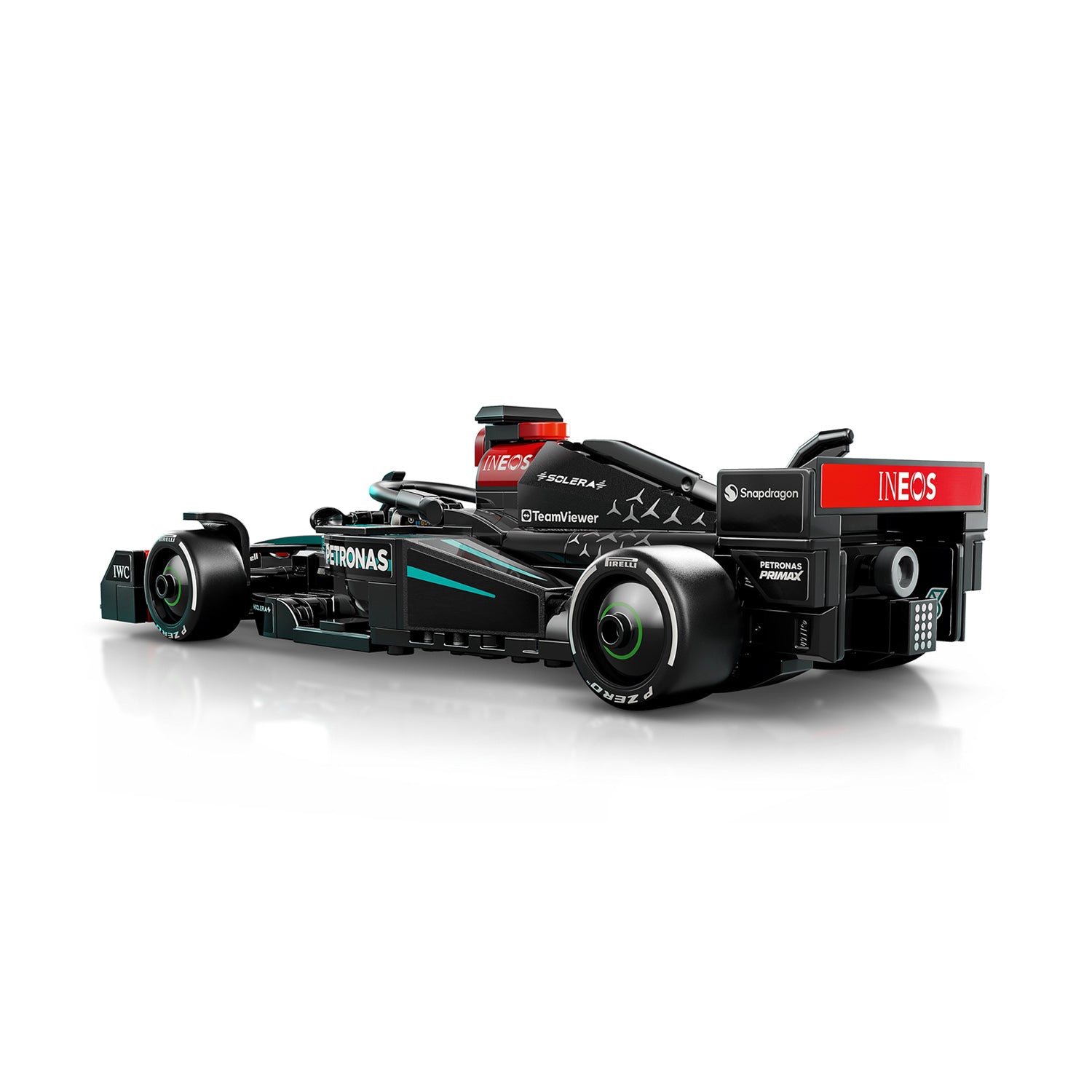 Mercedes AMG W15 EQ Performance 2024 1:25 Lego Car Model - Mercedes-AMG Petronas - Fueler™ - 77244 - fueler.store - Car Model