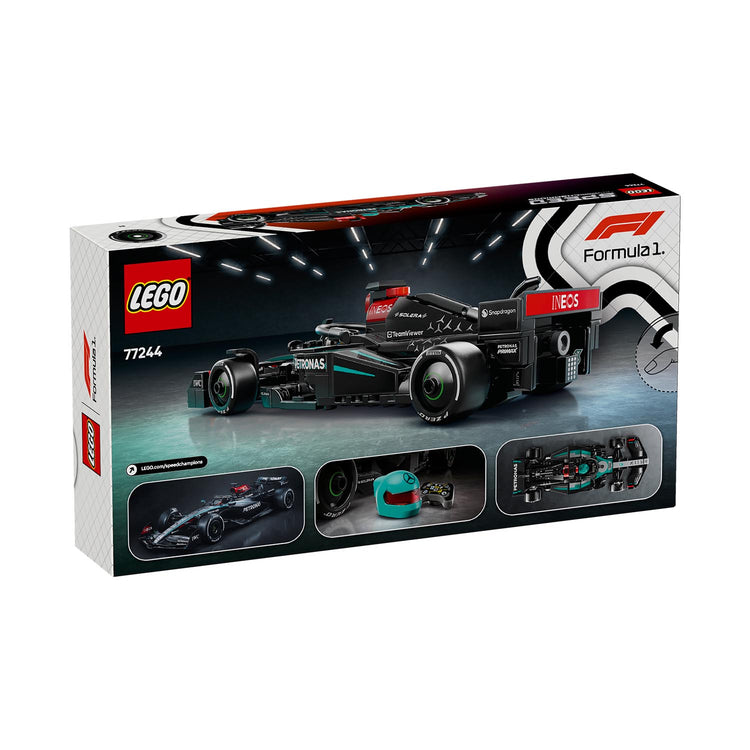 Mercedes AMG W15 EQ Performance 2024 1:25 Lego Car Model - Mercedes-AMG Petronas - Fueler™ - 77244 - fueler.store - Car Model