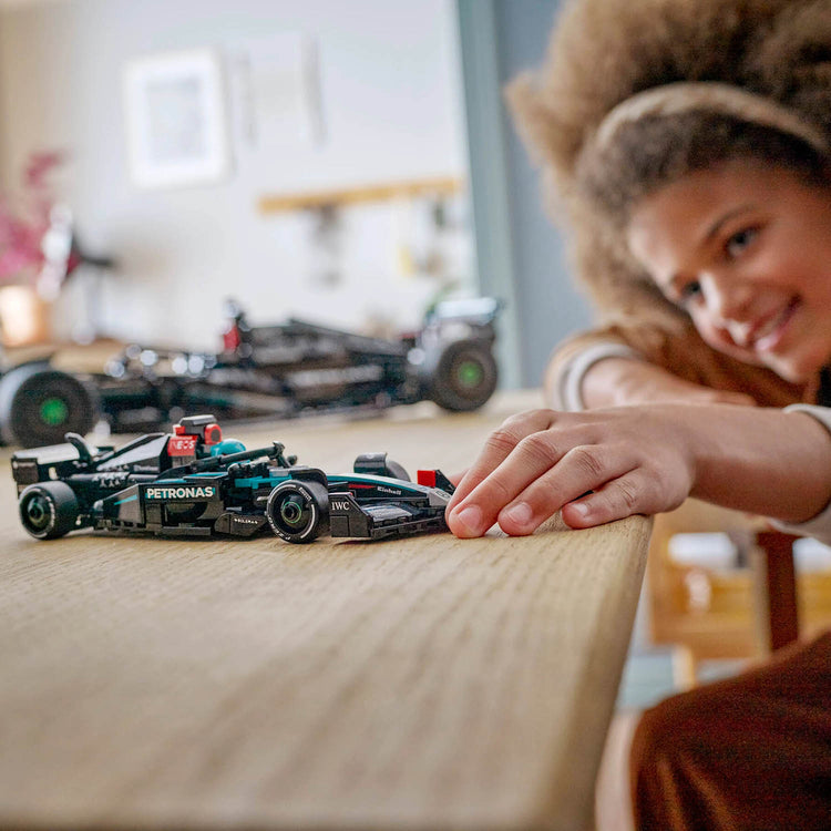 Mercedes AMG W15 EQ Performance 2024 1:25 Lego Car Model - Mercedes-AMG Petronas - Fueler™ - 77244 - fueler.store - Car Model