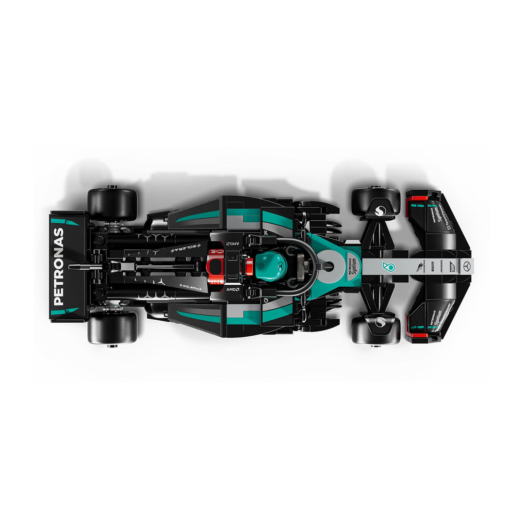 Mercedes AMG W15 EQ Performance 2024 1:25 Lego Car Model - Mercedes-AMG Petronas - Fueler™ - 77244 - fueler.store - Car Model