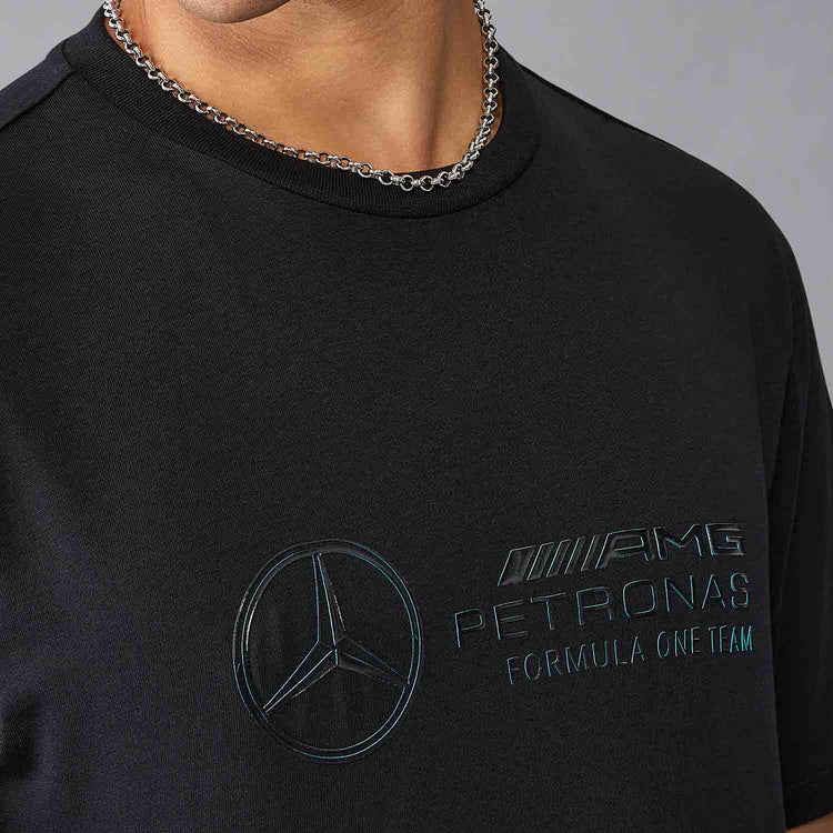 Stealth Logo T-Shirt - Mercedes-AMG Petronas - Fueler™ - 701227038001215 - fueler.store - T-Shirt