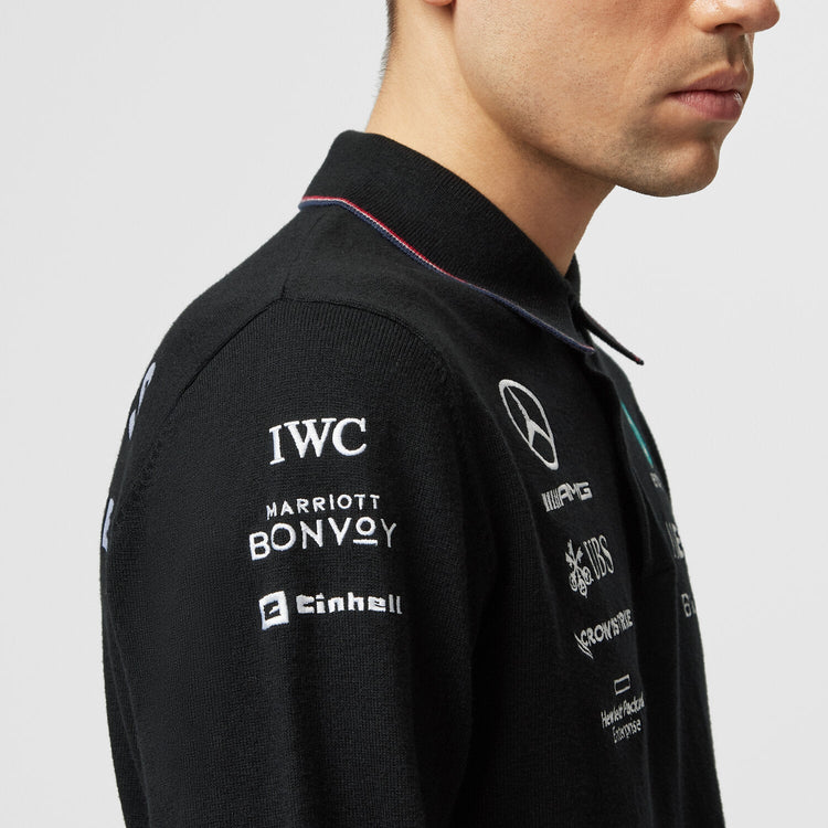 Team Longsleeve Polo - Mercedes-AMG Petronas - Fueler™ 