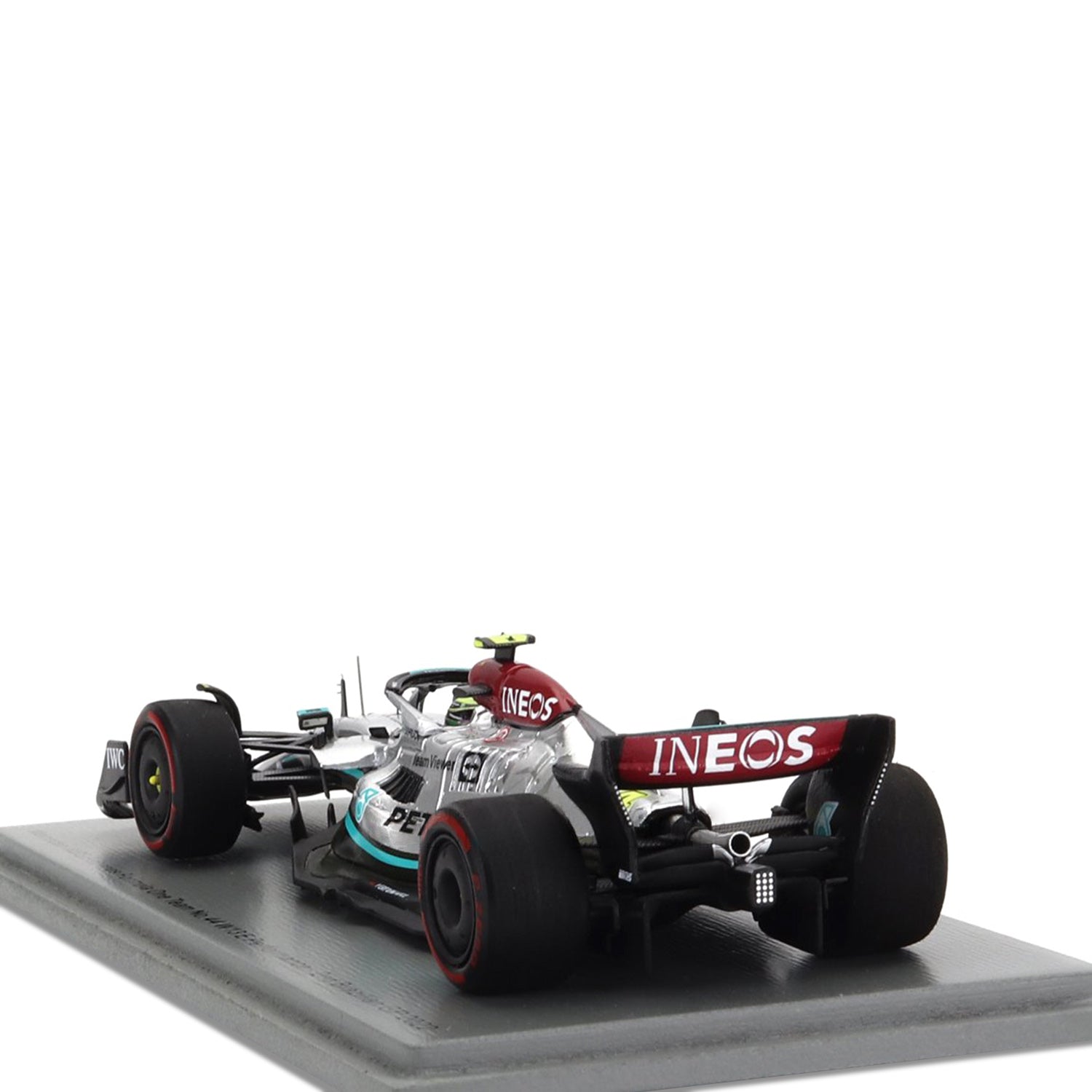 W13 #44 Hamilton 2nd Place Brazilian GP 1:43 Spark Car Model - Mercedes-AMG Petronas - Fueler™ 