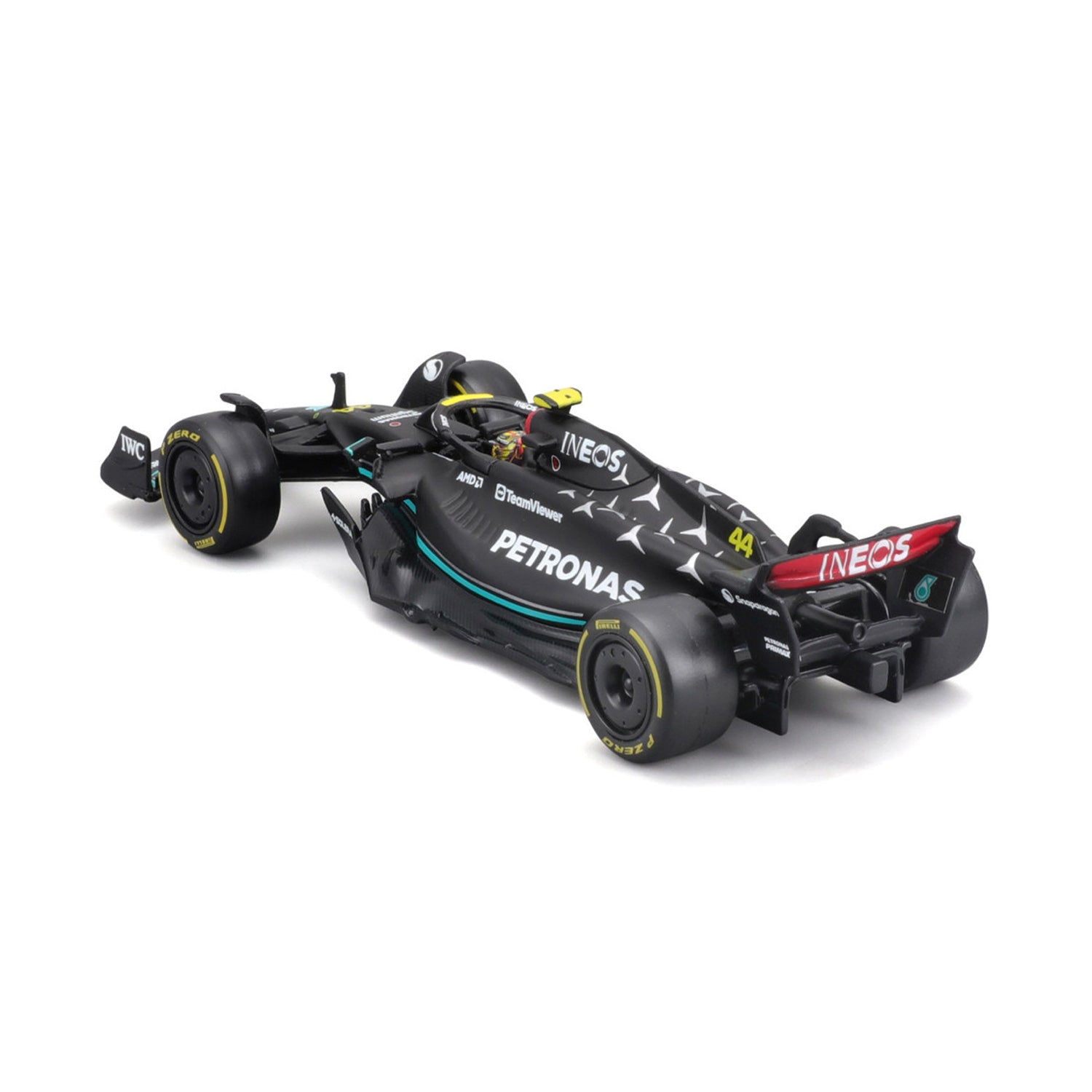 W14 #44 Lewis Hamilton Car Model 1:43 - Mercedes-AMG Petronas - Fueler store
