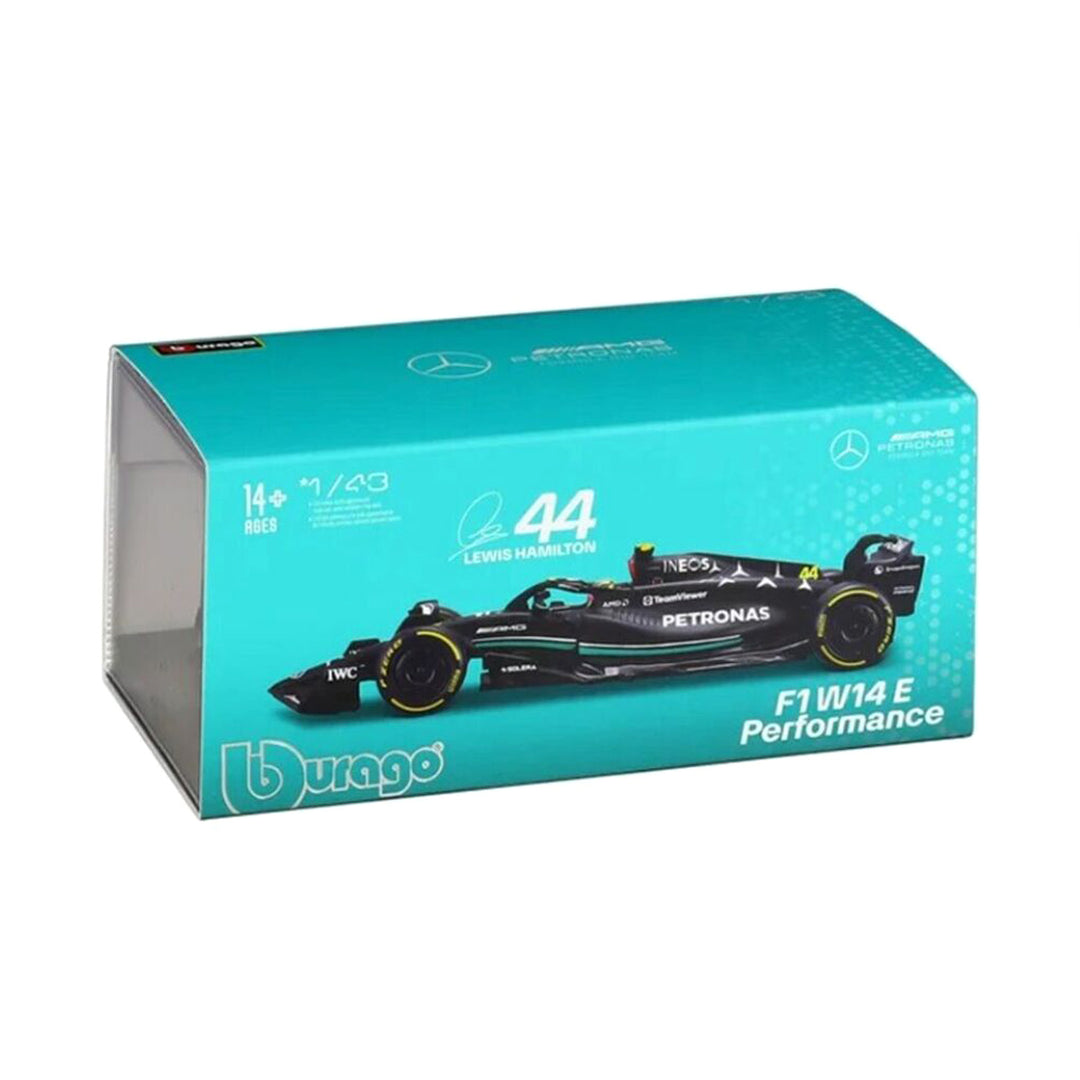 W14 #44 Lewis Hamilton Car Model 1:43 - Mercedes-AMG Petronas - Fueler™ - 38081H - fueler.store - Collectibles