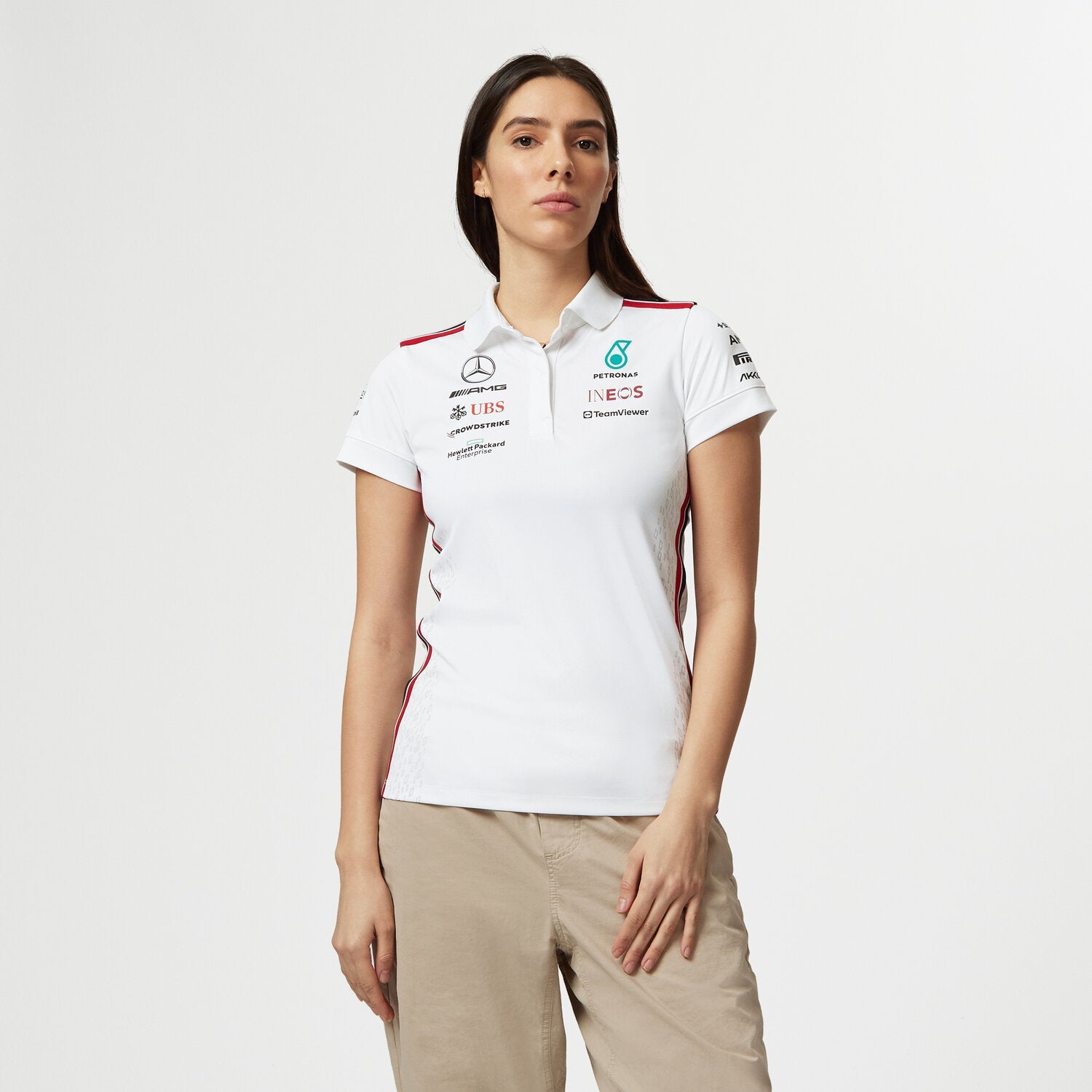 Women Team Polo - Mercedes-AMG Petronas - Fueler™ - 701223407002210 - fueler.store - Polo