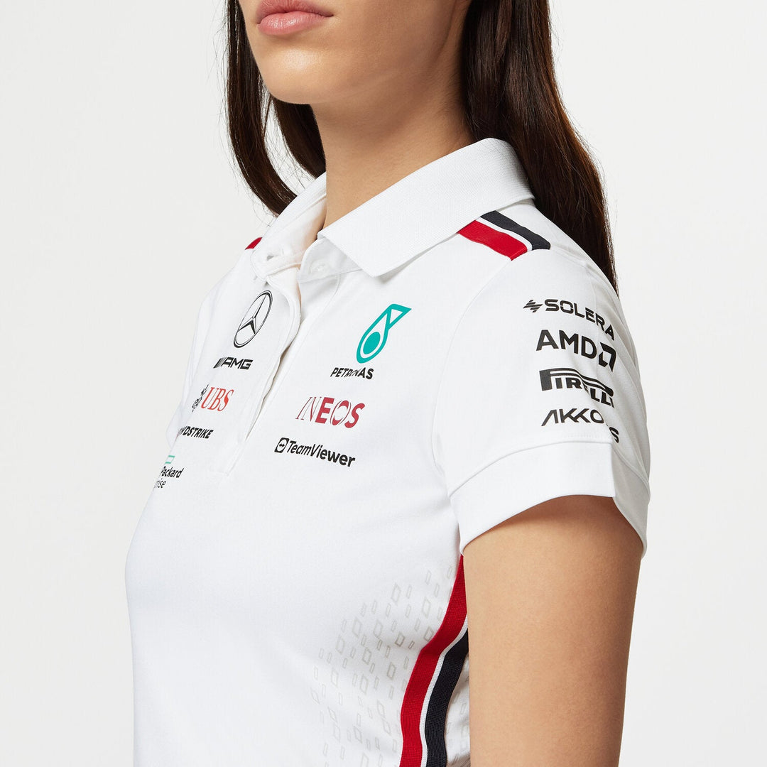 Women Team Polo - Mercedes-AMG Petronas - Fueler™ - 701223407002210 - fueler.store - Polo