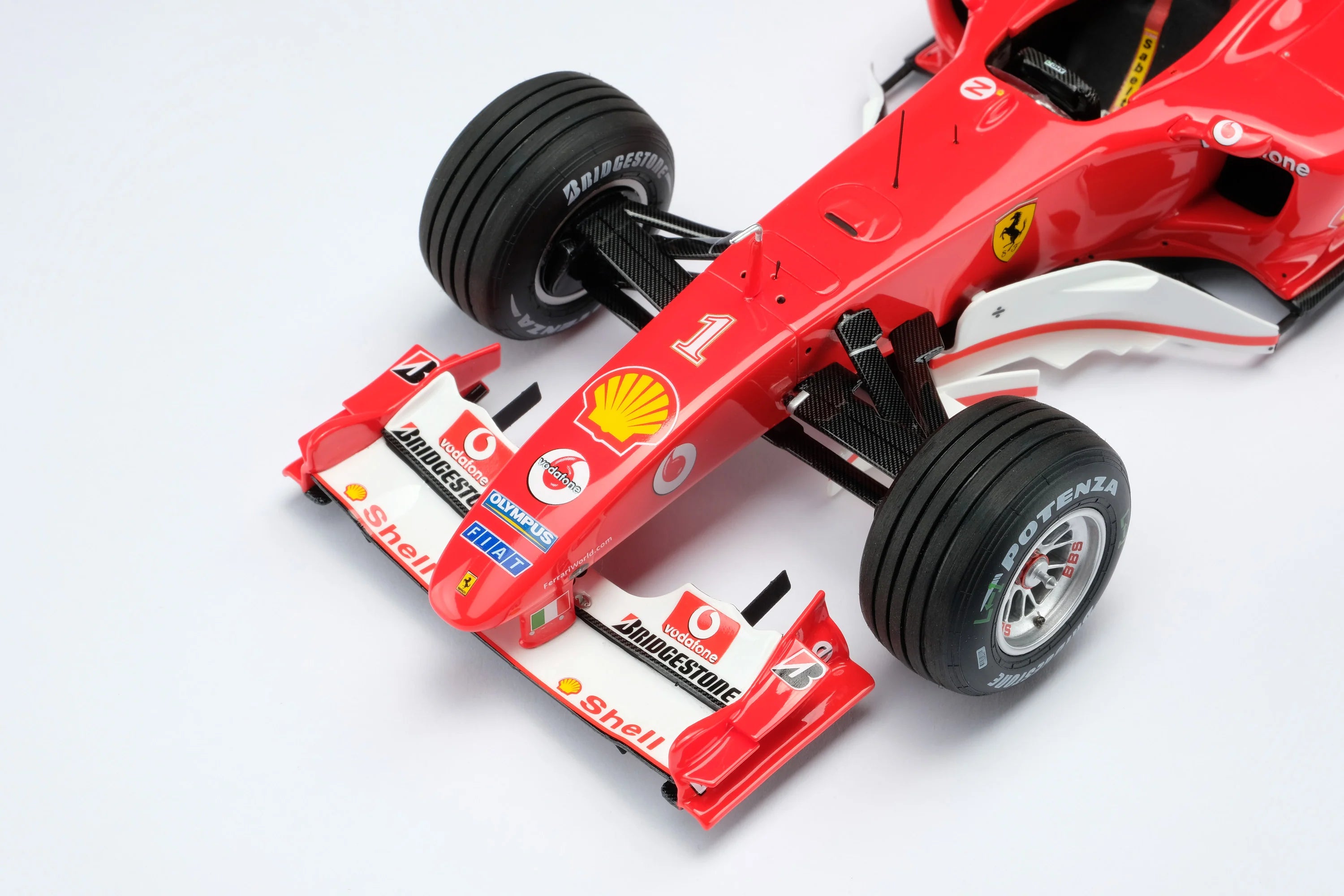 Schumacher F2004 1:18 Amalgam Car Model - Michael Schumacher - Fueler™ - M6050 - fueler.store - Car Model