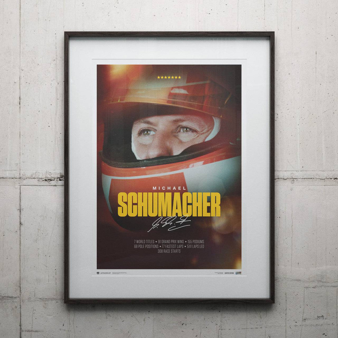 Michael Schumacher - Keep Fighting - 2023 | Edition of 200 - Micheal Schumacher - Fueler store