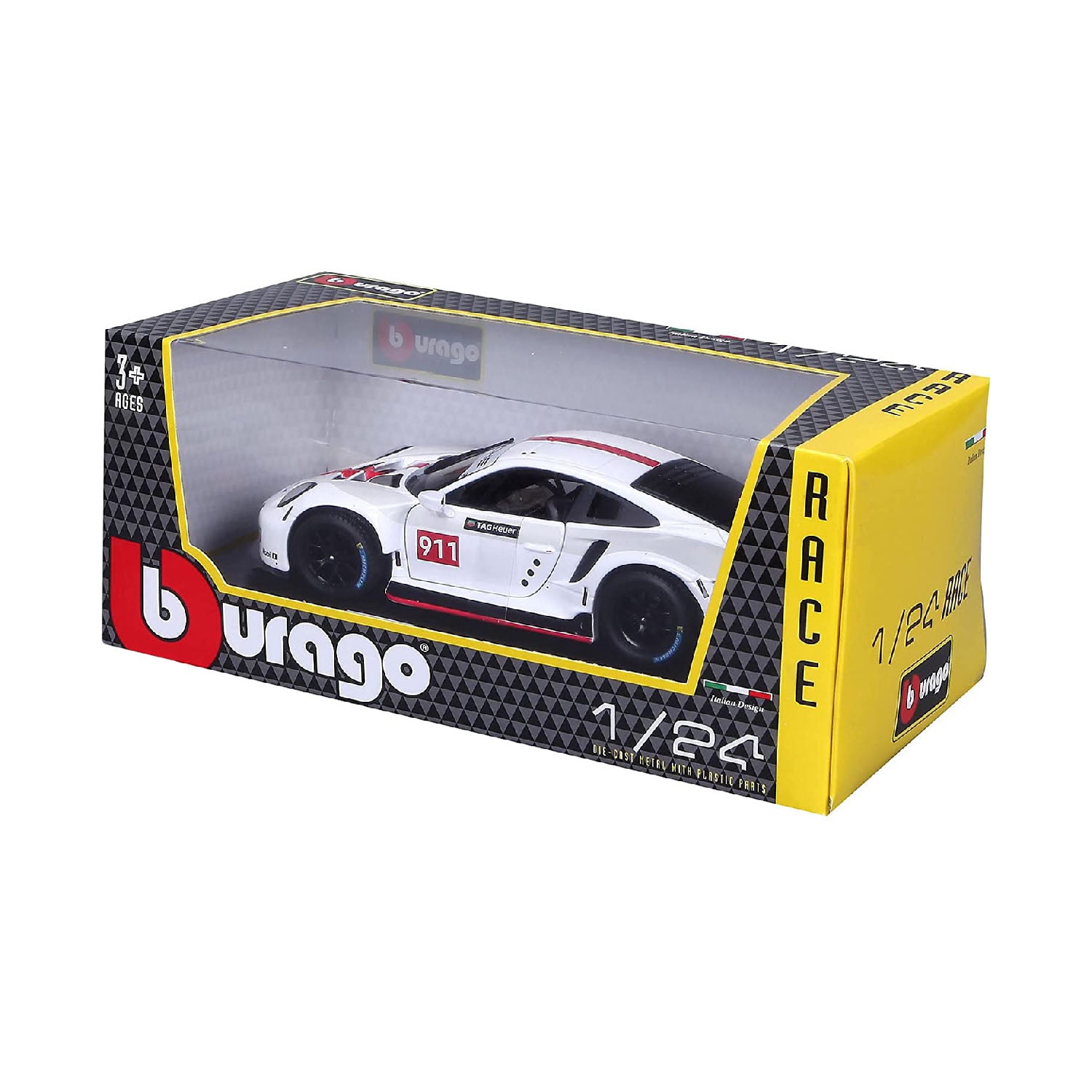 Porsche 911 RSR GT 911 1:24 Model Car - Porsche Motorsport - Fueler store