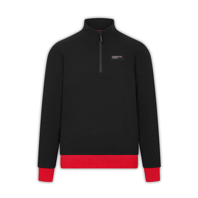 Quarter Zip Sweatshirt - Porsche Motorsport - Fueler™ - 701227721001220 - fueler.store - Hoody