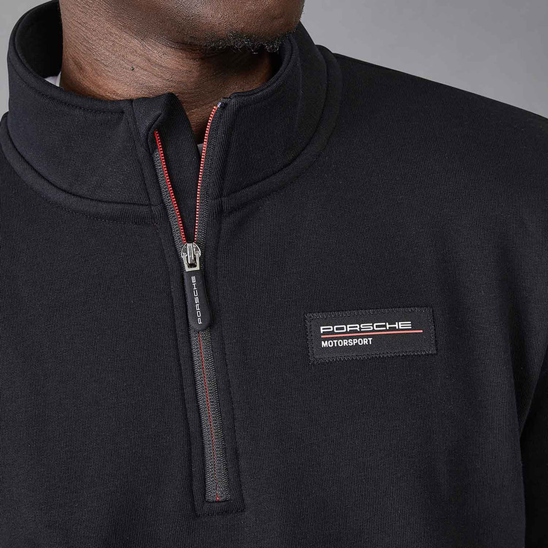 Quarter Zip Sweatshirt - Porsche Motorsport - Fueler™ - 701227721001220 - fueler.store - Hoody
