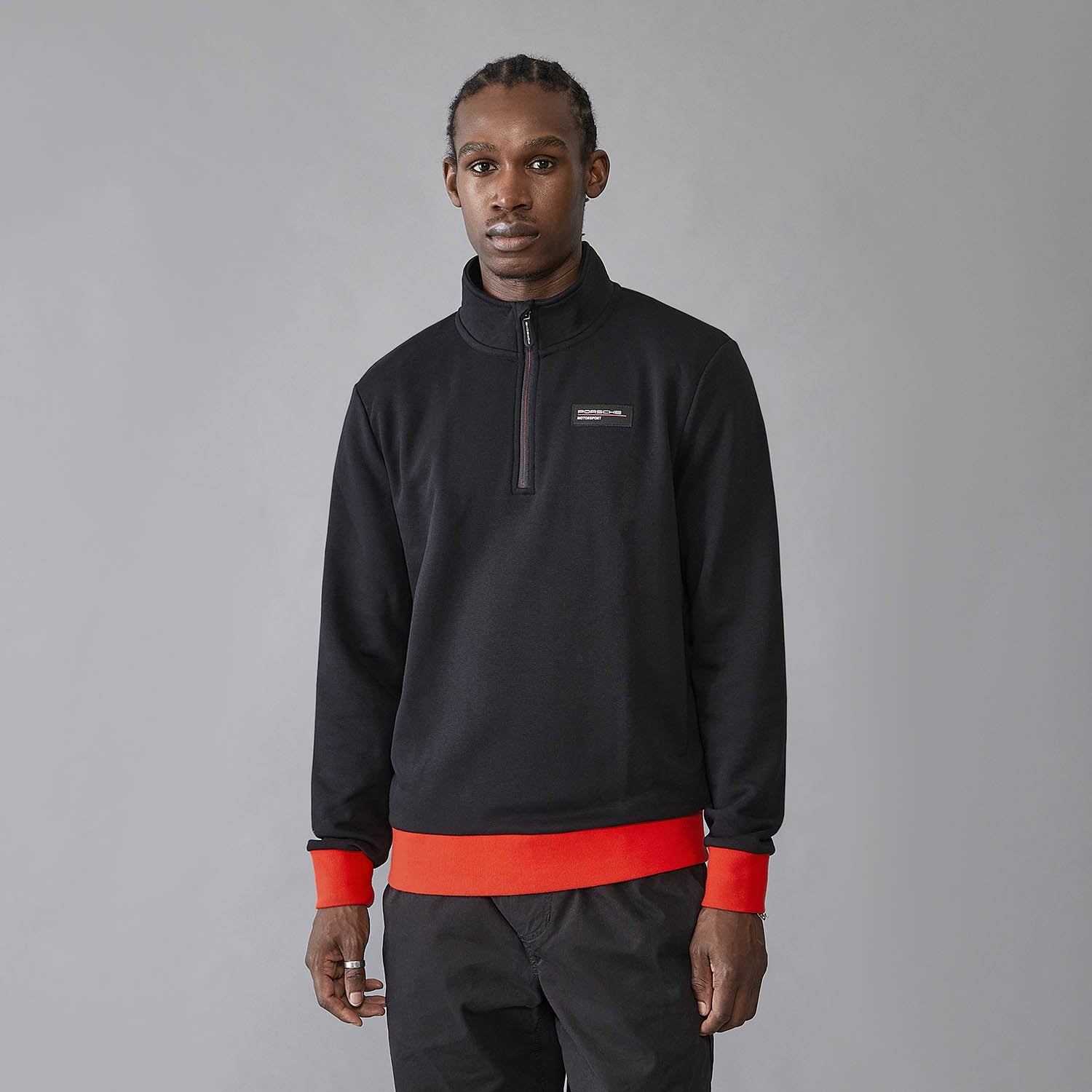 Quarter Zip Sweatshirt - Porsche Motorsport - Fueler™ - 701227721001220 - fueler.store - Hoody